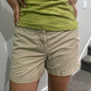 J. Crew Khaki Shorts